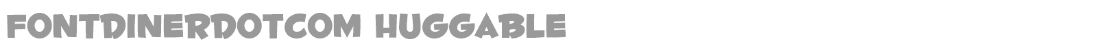 Huggable font preview