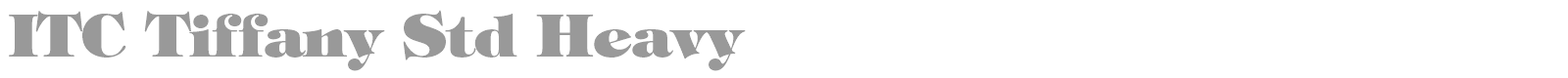 ITC Tiffany Std font preview