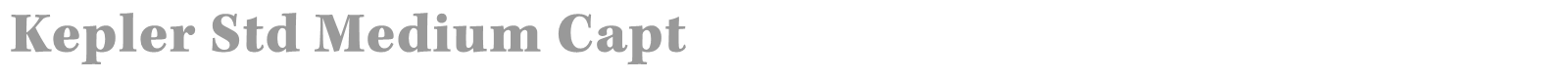 Kepler Std font preview