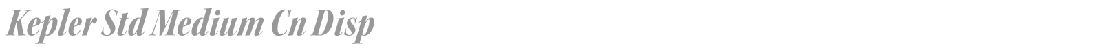 Kepler Std font preview
