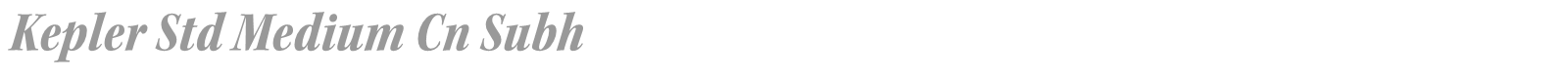 Kepler Std font preview