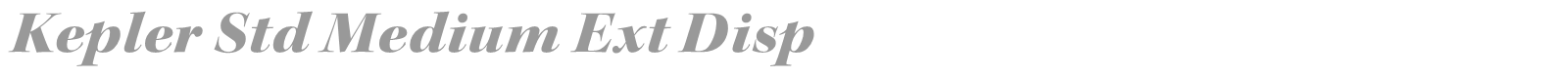 Kepler Std font preview
