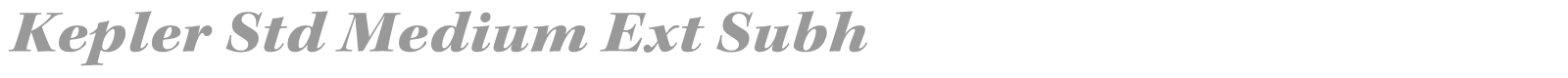 Kepler Std font preview