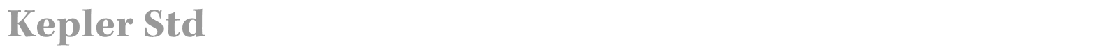 Kepler Std font preview