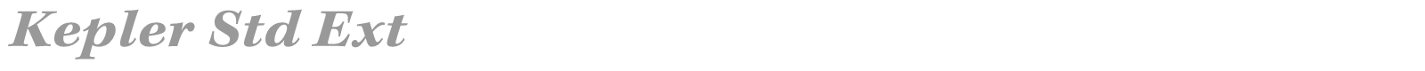 Kepler Std font preview