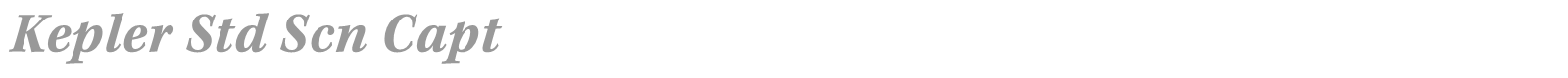 Kepler Std font preview