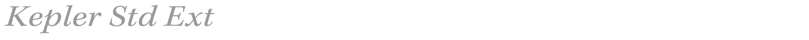 Kepler Std font preview