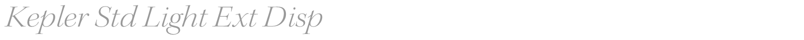 Kepler Std font preview
