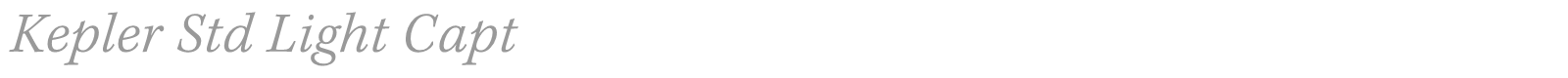 Kepler Std font preview