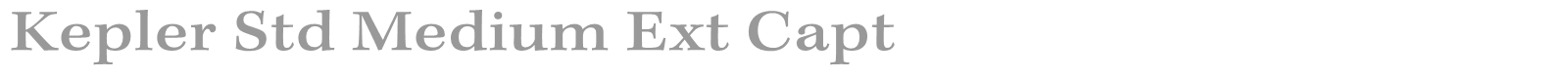 Kepler Std font preview
