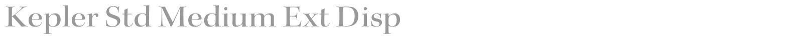 Kepler Std font preview