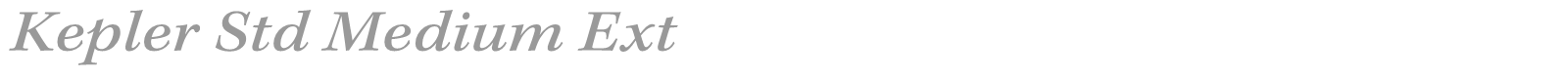 Kepler Std font preview