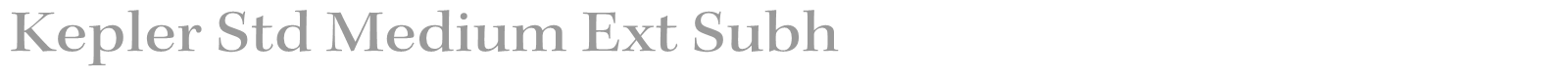Kepler Std font preview