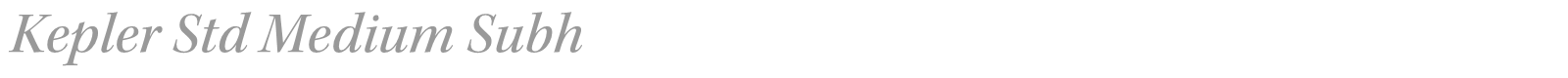 Kepler Std font preview