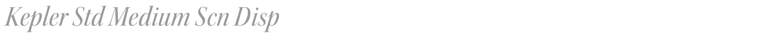 Kepler Std font preview