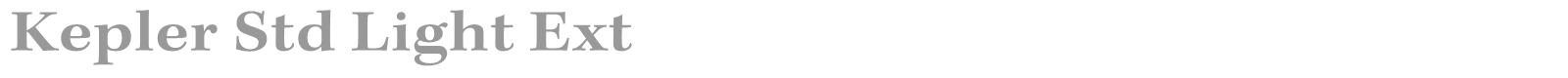 Kepler Std font preview