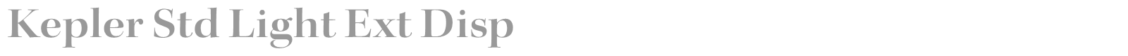 Kepler Std font preview