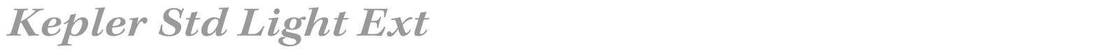 Kepler Std font preview