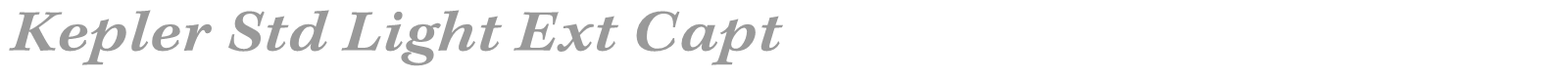 Kepler Std font preview