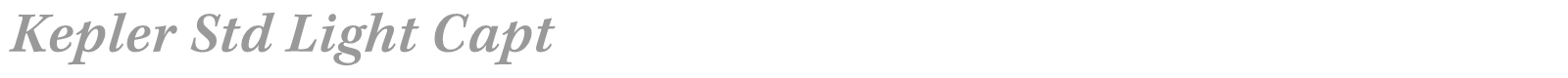 Kepler Std font preview