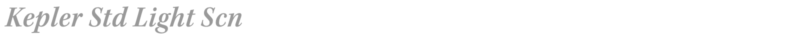 Kepler Std font preview