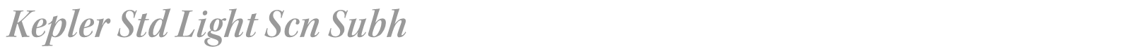 Kepler Std font preview