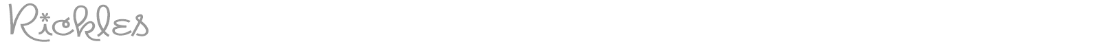 Rickles Script font preview