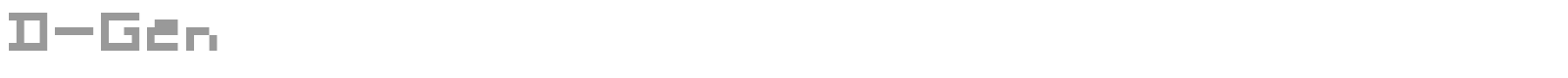 D-Gen font preview
