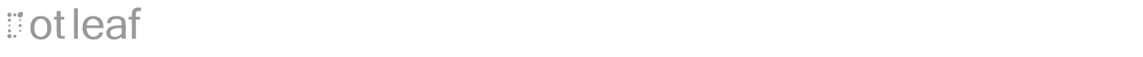 Dot leaf font preview