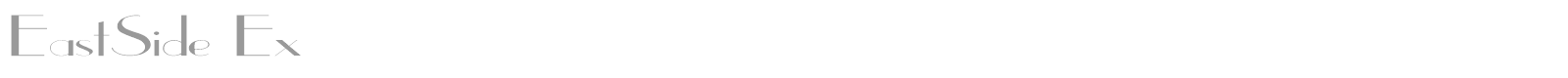 EastSide Ex font preview