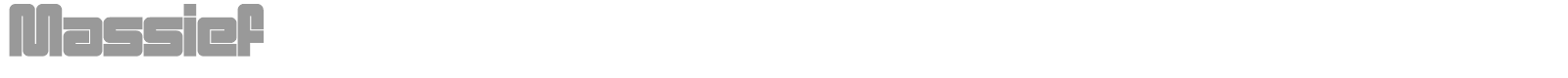 Massief font preview