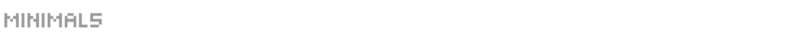 Minimal5 font preview