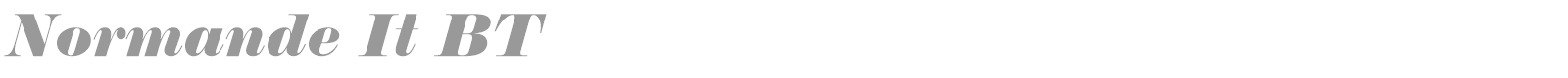 Normande It BT font preview