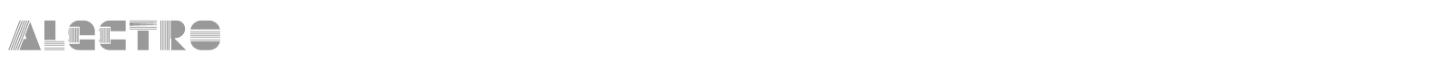 Alectro font preview