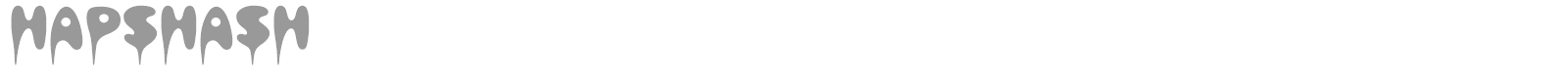 Hapshash font preview