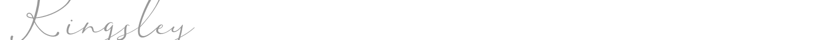 Kingsley font preview