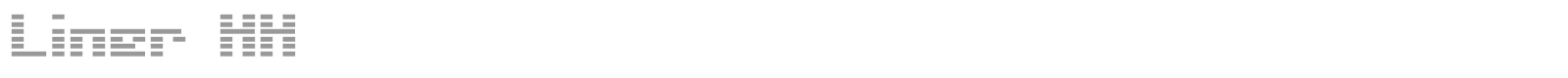 Liner HH font preview