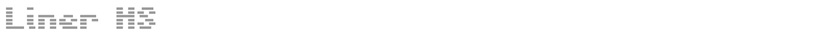 Liner HS font preview