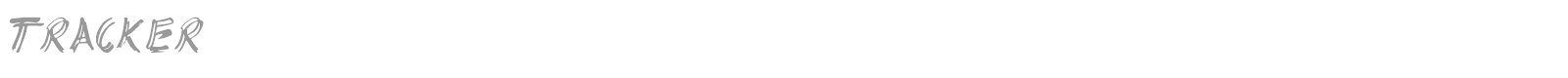 Tracker font preview