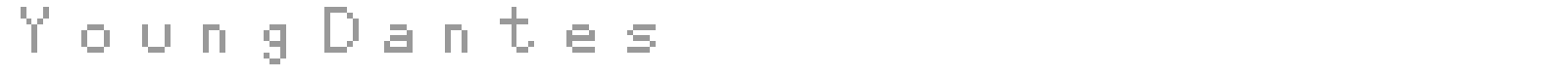 YoungDantes font preview