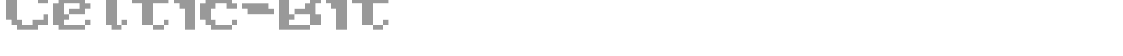 Celtic-Bit font preview