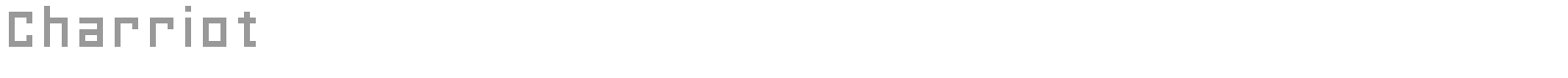 Charriot font preview