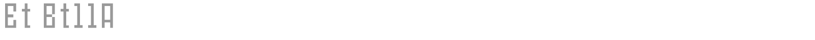 Et Bt11A font preview