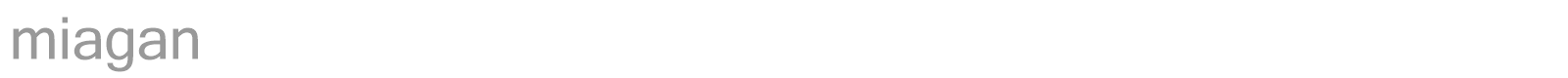 miagan font preview