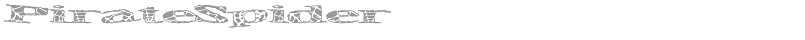 Font Pirate Spider