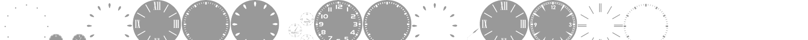 GA Clock Dial Round font preview