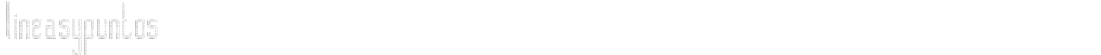 lineasypuntos font preview
