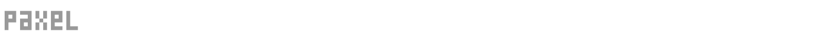 Paxel font preview