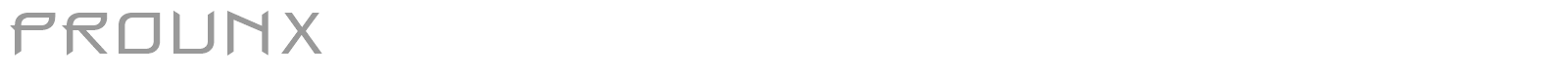 ProunC font preview