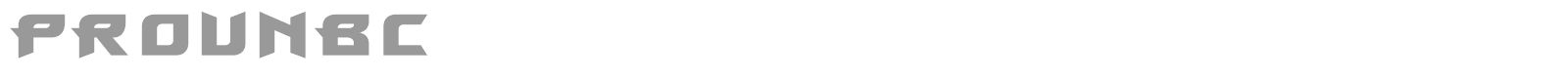 ProunC font preview